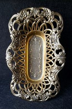 Vintage Brass Perforated Edges
