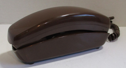 Telefono vintage marrone - vintage, at&t