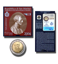 2 euro FDC - San Marino 2004 - Bartolomeo Borghesi