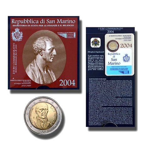 Euro fdc san marino 2004 - fdc,
