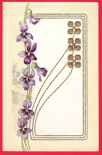Cartolina rilievo fiori - in,