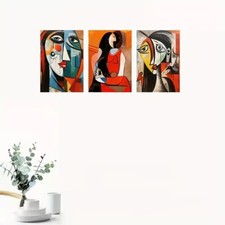 Poster Su Tela 3 Pezzi, Arte