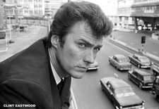 Poster Manifesto Locandina Cinema Film Western Clint Eastwood Stampa 32x47 Cm.