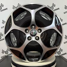 4 CERCHI IN LEGA ORIGINALI ALFA GIULIETTA GLIULIA STELVIO 159 da 17" DEMONTATI