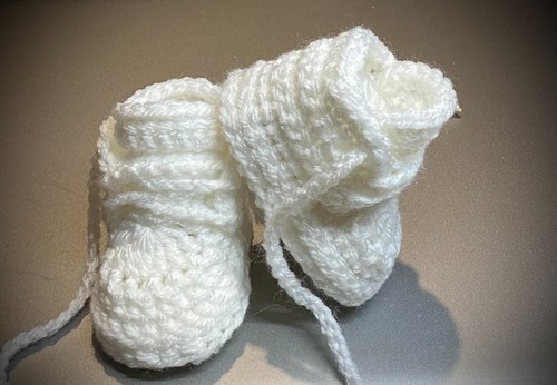 Scarpe all uncinetto neonato - scarpe,