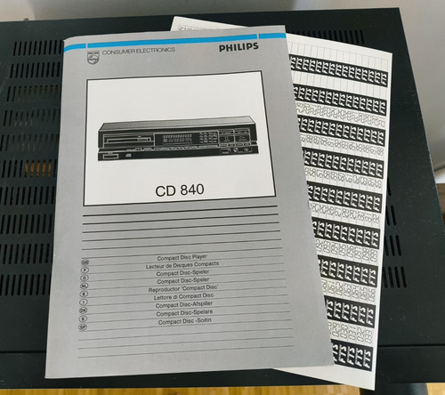Philips cd840 lettore - cd840,