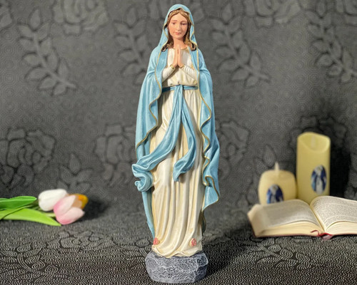 Statua madonna delle grazie - delle,