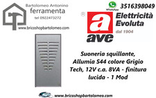 SUONERIA SQUILLANTE 12V 8VA