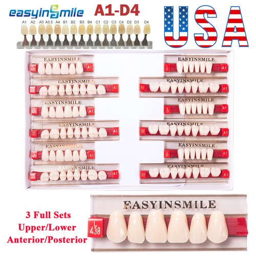 Set denti resina - set, 3/8/16