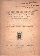 Saggio bibliografico sui testi
