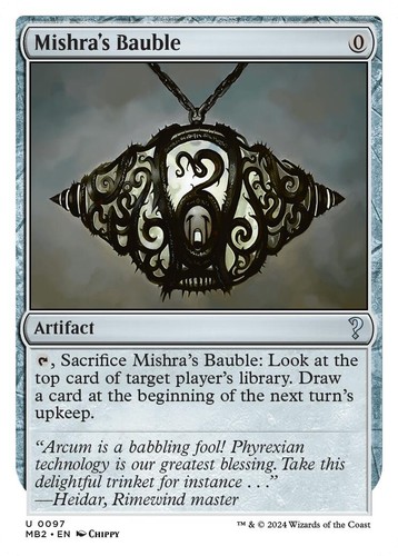 Mishra bauble - mishra's,