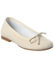 Ballerina piatta in lino Pepa