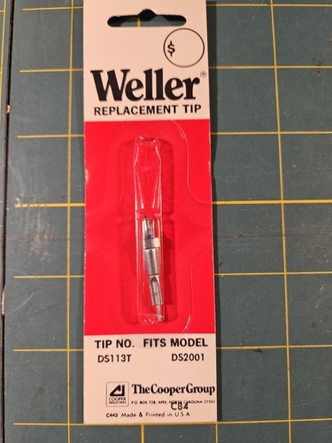 Ds113t punta weller per - weller, ferro