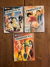 lotto 3 fumetti PROSTITUTE n. 7 8 9 *OTTIMO* Ediperiodici 1988