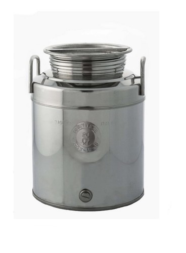 Contenitore olio acciaio inox - contenitore,