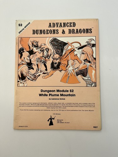 Advanced dungeons and dragons - advanced,