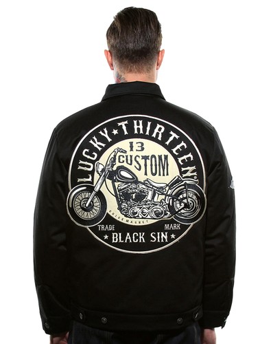 Lucky the black - black, sin]