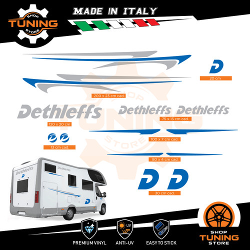 Kit adesivi camper - adesivi,