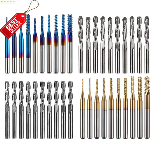 Set pezzi punte router - pezzi,