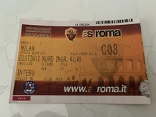 Roma-Milan biglietto/ticket