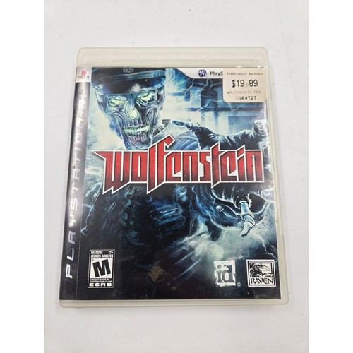 Wolfenstein sony playstation - wolfenstein,