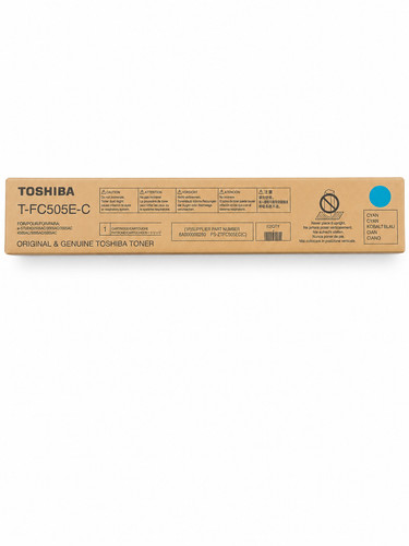 Toner ciano originale toshiba - ciano,
