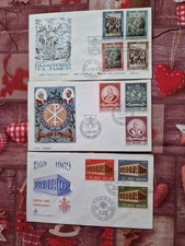 Primo Giorno Emissione Città Del Vaticano 1963 E 1969