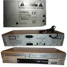 Hitachi pf3e combo vhs - hitachi, dv-pf3e
