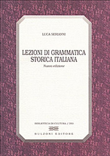 Libri luca serianni lezioni - luca,