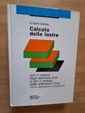 G. Falchi Delitala CALCOLO DELLE LASTRE Dario Flaccovio Editore 1° Edizione 1989