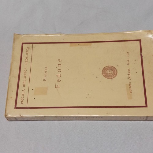 Fedone 1963 laterza - (platone),