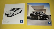 PEUGEOT 308 CABRIOLET - BELLISSIMA BROCHURE DOPPIA  !!  IN ITALIANO 
