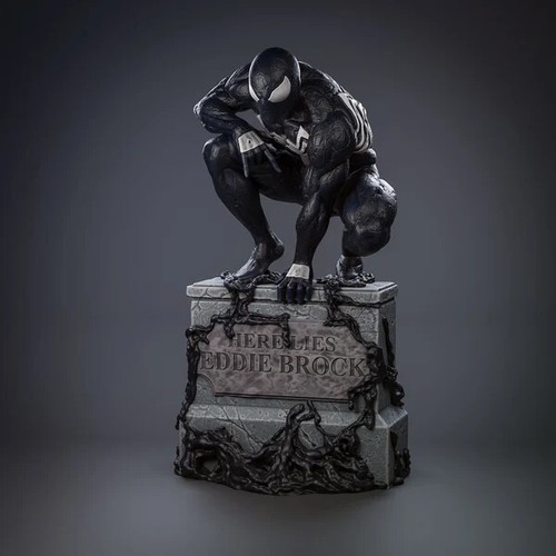 Spider man tuta nera - spider-man, scultura