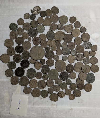 Lotto 100 monete romane - lotto,
