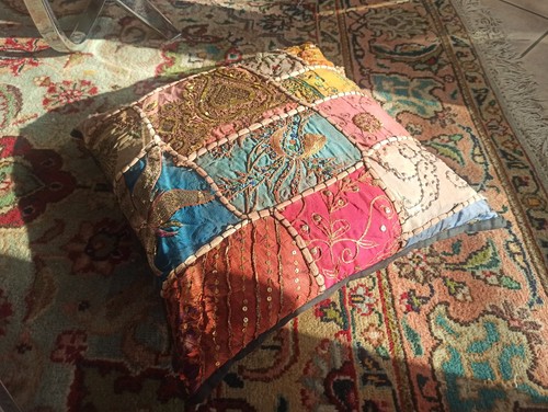 Cuscino etnico patchwork - cuscino,