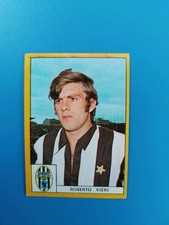 FIGURINA VIERI JUVENTUS ALBUM CALCIATORI EDIS 1969/1970 RARA  '69/70 no panini