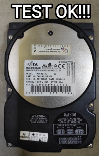 Hard disk fujitsu - disk, m1636tau