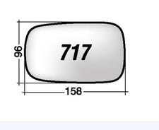 Per Renault Vel Satis Vetro di