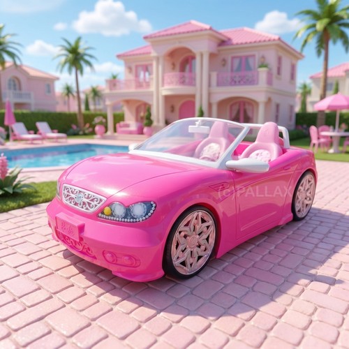 Barbie bdf38 glam cabrio - bdf38,