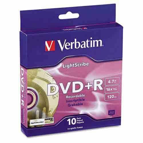 Verbatim lightscribe dvd - verbatim,
