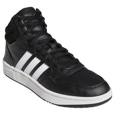 ADIDAS HOOPS 3.0 MID UOMO NERA GW3020