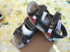 Scarpe sandali bimbo Bata n. 29 con strappo blu rosso bianco