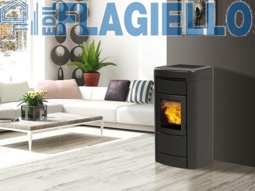 Termostufa pellet italiana - a,
