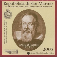 2 euro San Marino 2005 Anno