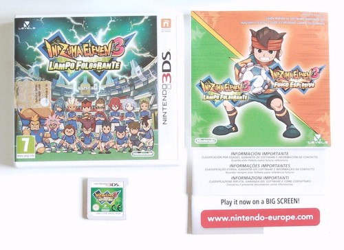 Nintendo 3ds inazuma eleven - 3ds,