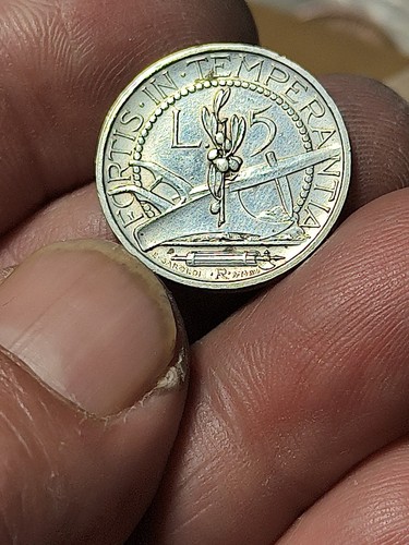 Moneta lire san - san, 1937