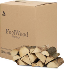 Legna Da Ardere Di Carpino Di Alta Qualità, 25 L, Essiccata Al Forno, Tronchi Da