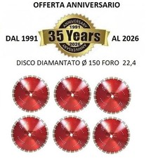 disco diamantato d. 150 mm in