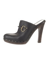 Gucci zoccoli neri Horsebit