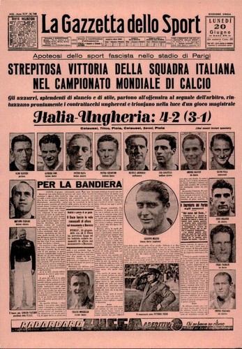 Cartolina gazzetta dello - cartolina, la